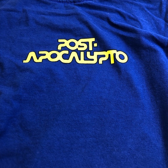 TENACIOUS D Supermen T-shirt Double Sided Post Apocalypto Small - Picture 4 of 7